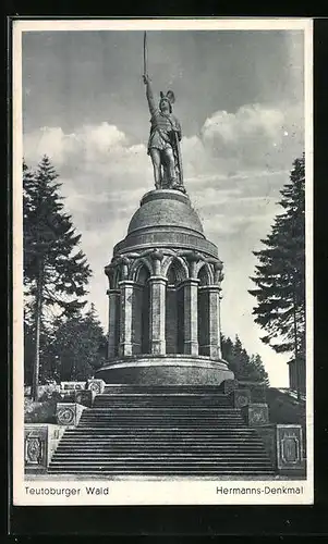 AK Hermanns-Denkmal im Teutoburger Wald