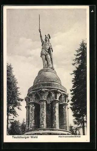 AK Hermannsdenkmal im Teutoburger Wald