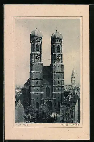 AK München, Die Frauenkirche