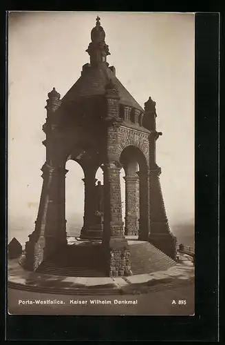 AK Porta Westfalica, Kaiser Wilhelm-Denkmal