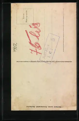 AK Porta Westfalica, Kaiser Wilhelm-Denkmal