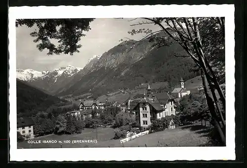 AK Gossensass /Brenner, Ortsansicht mit Hotel Gudrun