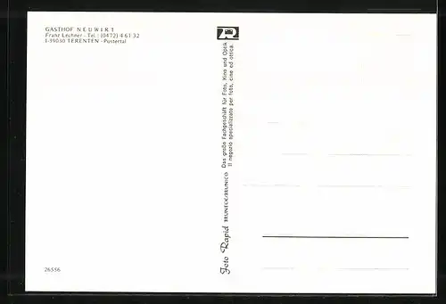 AK Terenten im Pustertal, Gasthof Neuwirt
