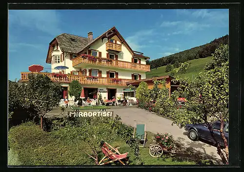 AK St. Ulrich im Grödental, Cafè-Pension Miraortisei