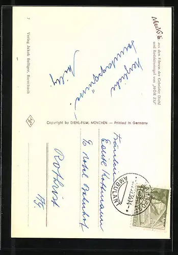 AK Mündlich ging es besser ! - Mecki beim Versuch einen Brief zu schreiben