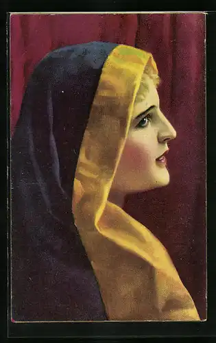 Künstler-AK Stengel & Co. Nr.29324: Portrait Helga