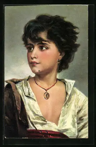 Künstler-AK Stengel & Co. Nr.29109: Fischerknabe