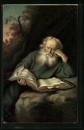 Künstler-AK Stengel & Co. Nr.29696: Der Eremit