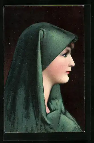 Künstler-AK Stengel & Co. Nr.29468: Studienkopf