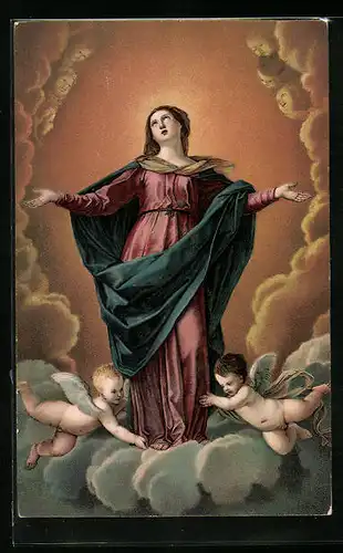 Künstler-AK Stengel & Co. Nr.29794: Die Himmelfahrt Mariae