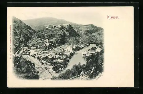 AK Klausen, Panorama aus der Vogelschau