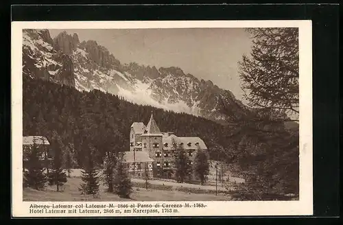 AK Karersee, Hotel Latemar am Karerpass
