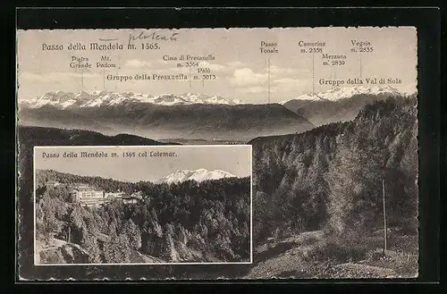 AK Passo della Mendola, Gruppo della Presanella, Gruppo della Val di Sole