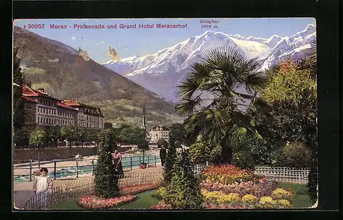 AK Meran, Promenade und Grand Hotel Meranerhof