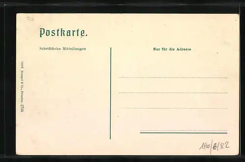 AK Niederdorf, Totalansicht aus der Vogelschau