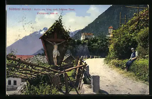 AK Meran, Motiv am Weg nach Schloss Tirol