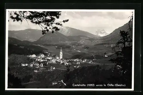 AK Castelrotto, verso le Odle (Geisler)