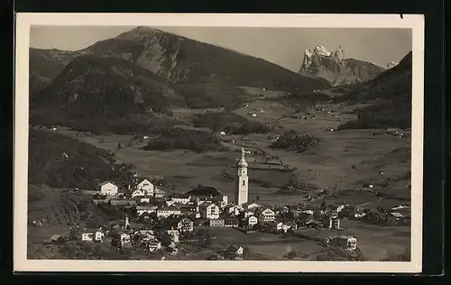 AK Castelrotto, Ortsansicht verso le Odle