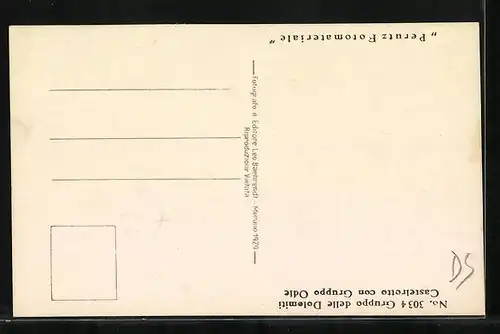 AK Castelrotto, Ortsansicht aus der Ferne