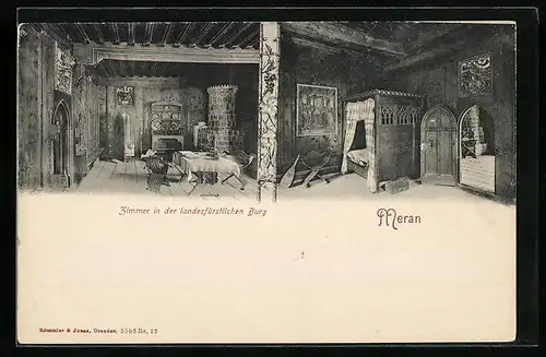 AK Meran, Zimmer in der landesfürstlichen Burg