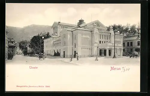 AK Meran, Blick zum Theater