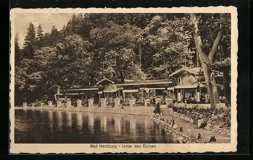 AK Bad Harzburg, Gasthaus Unter den Eichen