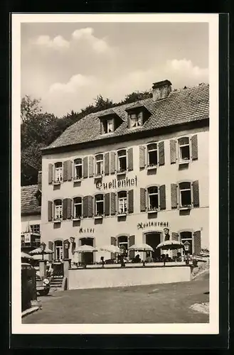 AK Blankenheim /Ahr, Hotel-Restaurant Quellenhof