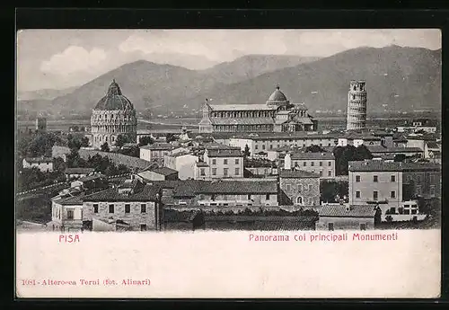 AK Pisa, Panorama col principali Monumenti