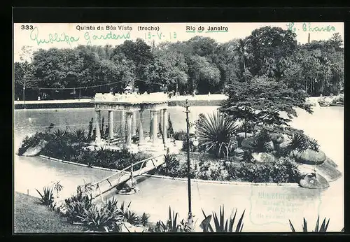 AK Rio de Janeiro, Quinta da Boa Vista (trecho)