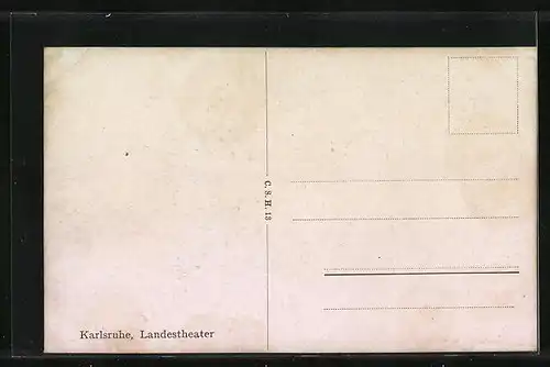 AK Karlsruhe, Landestheater
