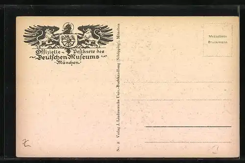 AK München, Deutsches Museum - Alchemistisches Laboratorium