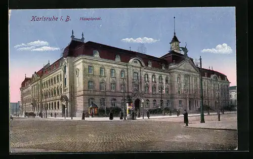 AK Karlsruhe i. B., Hauptpost