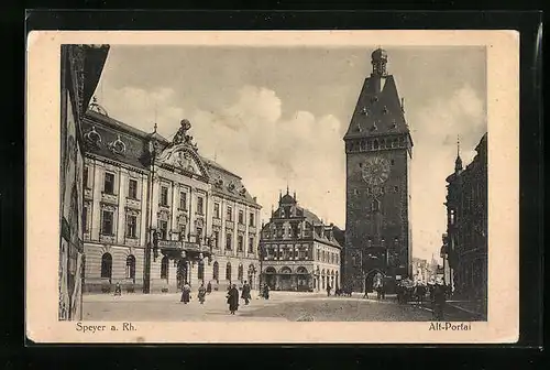 AK Speyer am Rh., Alt-Portal
