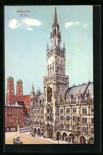AK München, Rathaus