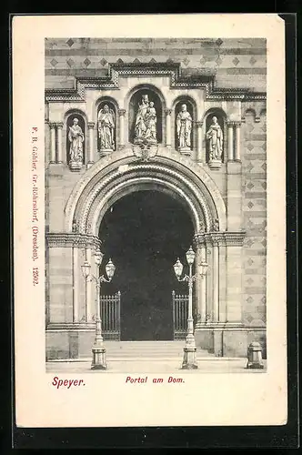 AK Speyer, Portal am Dom