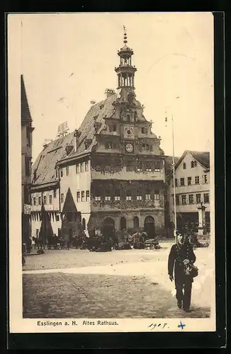 AK Esslingen a. N., Altes Rathaus