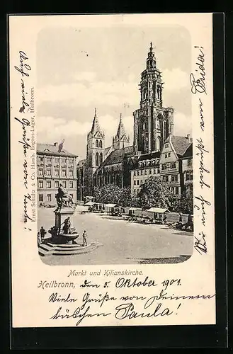 AK Heilbronn, Markt und Kilianskirche