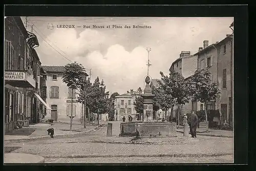 AK Lezoux, Rue Neuve et Place des Balmettes