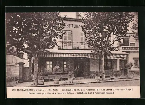 AK Chamalières, Restaurant du Parc-Hôtel-Café