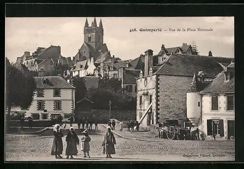AK Quimperlé, Vue de la Place Nationale