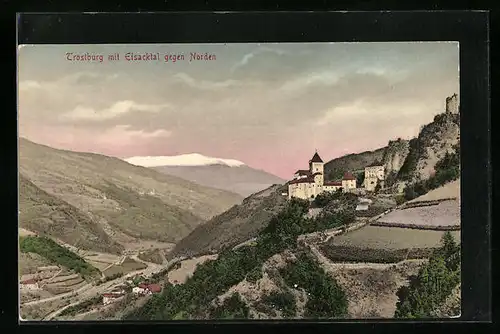 AK Trostburg, Totale mit Eisacktal