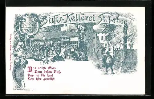 AK Salzburg, Gasthaus Stifts-Kellerei St. Peter