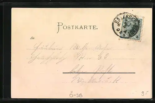 AK Salzburg, Salzburger Bräustüble, Innenansicht, S. Severin