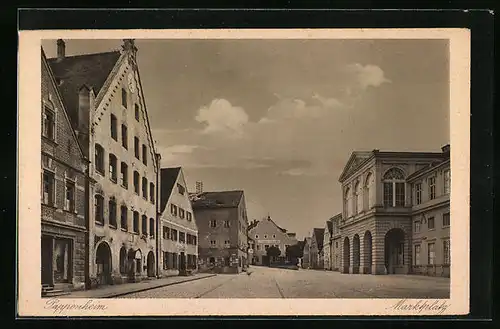 AK Pappenheim, Marktplatz