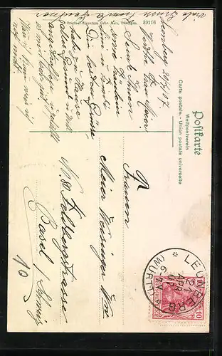 AK Leonberg, Partie an der Glems