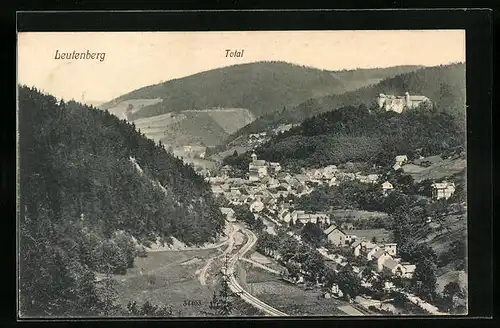 AK Leutenberg, Totalansicht aus der Vogelschau