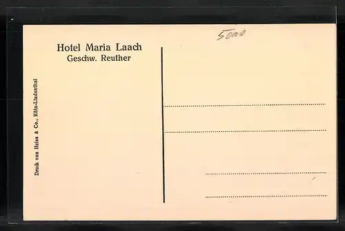 AK Maria Laach, Hotel Maria Laach
