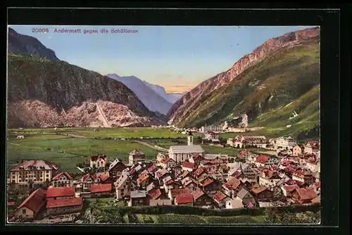 AK Andermatt, Ortstotale gegen die Schöllenen