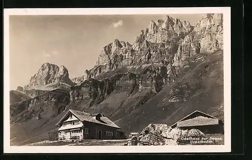 AK Urnerboden, Gasthaus zur Sonne