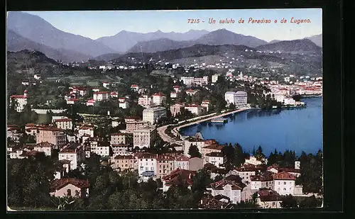 AK Lugano, Stadttotale mit Paradiso